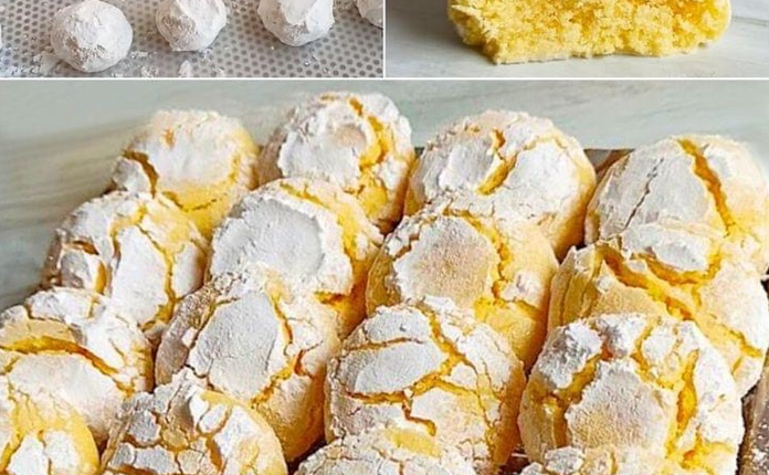 Lemon Crinkle Cookies 1