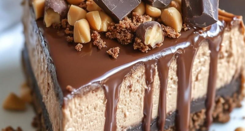 Chocolate Peanut Butter Cheesecake Recipe 1