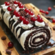 Black Forest Swiss Roll Cake! 37