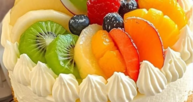 Tropical Fresh Fruit Cheesecake: A Slice of Paradise 1