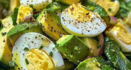 Creamy Avocado and Egg Spinach Salad: A Nutritious Delight 36