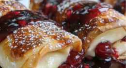 Cheese and Cherry Pie Chimichangas: A Sweet Twist on Dessert 33