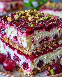 Cherry Pistachio Cheesecake Bars – A Delightful Dessert for Any Occasion 5