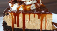 Caramel Chocolate Coffee Cheesecake Recipe 3