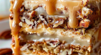 Caramel Banana Pecan Cake Recipe 3