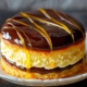 Indulgent Chocolate Caramel Boston Cream Pie Delight: A Decadent Treat 14