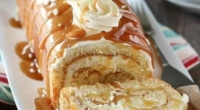 Caramel Swirl Birthday Cake Roll: A Festive Delight for Every Celebration! 3