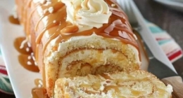 Caramel Swirl Birthday Cake Roll: A Festive Delight for Every Celebration! 21