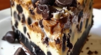 Chocolate Chip Cookie Dough Brownie Pie: The Ultimate Dessert Mash-Up 3