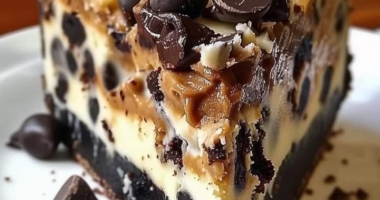 Chocolate Chip Cookie Dough Brownie Pie: The Ultimate Dessert Mash-Up 3