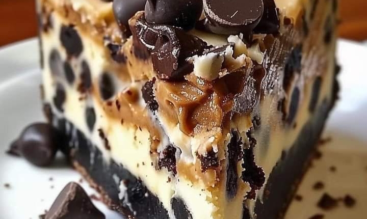 Chocolate Chip Cookie Dough Brownie Pie: The Ultimate Dessert Mash-Up 1