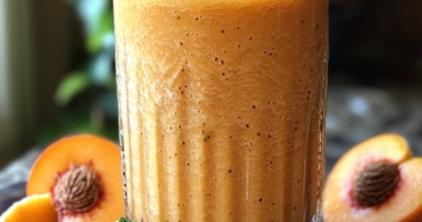 Refreshing Peach Mango Smoothie Recipes 1