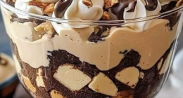 Peanut Butter Fudge Brownie Trifle: A Decadent Layered Delight! 19