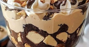 Peanut Butter Fudge Brownie Trifle: A Decadent Layered Delight! 22