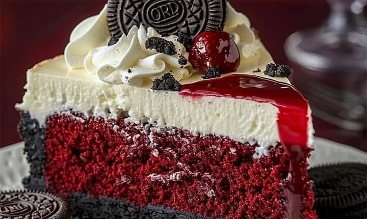 Oreo Red Velvet Cheesecake: A Decadent Fusion of Flavors 1