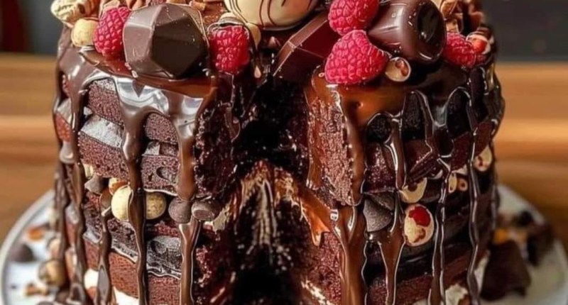 Epic Chocolate Overload Explosion Cake: A Chocolate Lover's Dream 1