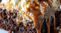 German Chocolate Caramel Poke Cake: A Sweet Symphony of Flavors 3