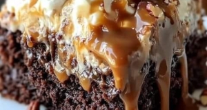 German Chocolate Caramel Poke Cake: A Sweet Symphony of Flavors 13