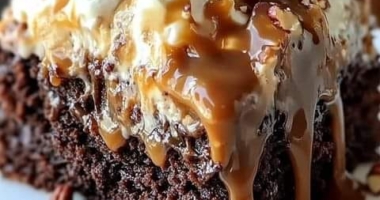 German Chocolate Caramel Poke Cake: A Sweet Symphony of Flavors 1