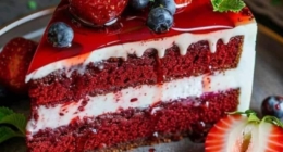 Strawberry Velvet Cake: A Luscious Treat for Berry Lovers 24