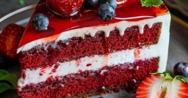 Strawberry Velvet Cake: A Luscious Treat for Berry Lovers 1