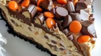 Giant Reese's Peanut Butter Cup Pie 3