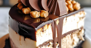 A Reese's Peanut Butter Chocolate Cake Cheesecake Extravaganza 16