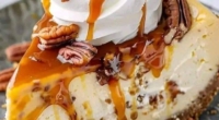 Luxurious Pecan Caramel Cheesecake 3