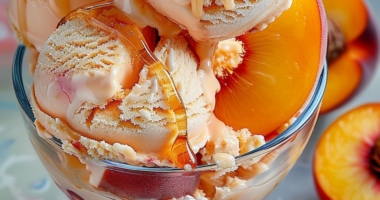 Gourmet Peach Ice Cream Recipe 5