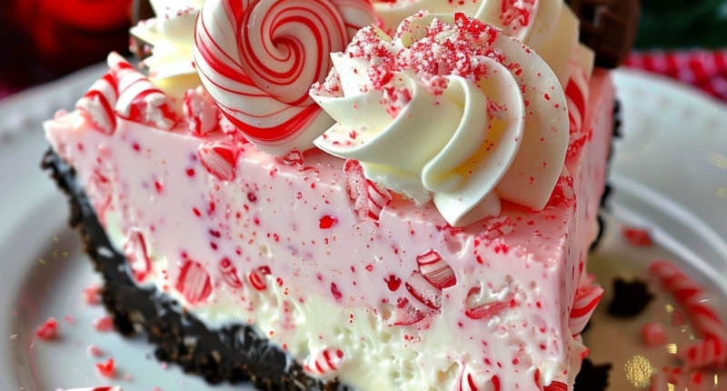 No-Bake Peppermint Cheesecake: A Festive Delight 1