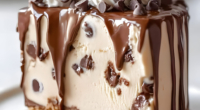 Chocolate Chip Cookie Dough Ice Cream Cake 3