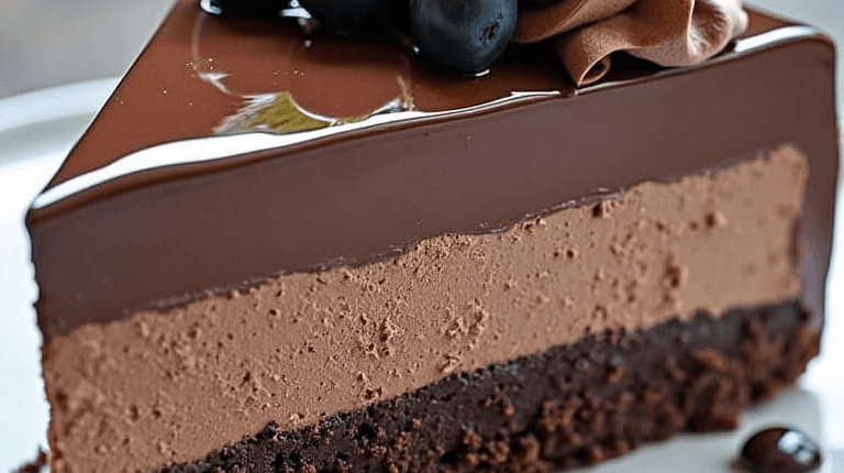 Triple Chocolate Mousse Cake: A Dreamy Dessert 1