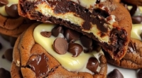 Cheesecake Stuffed Chocolate Chip Cookies: A Sweet Surprise! 3