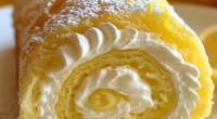 Lemon Cream Roll Cake Recipe: A Tangy Dessert Delight 3