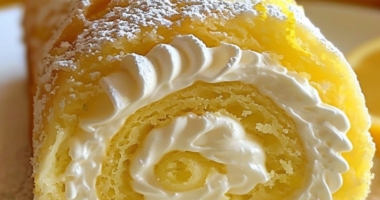 Lemon Cream Roll Cake Recipe: A Tangy Dessert Delight 1