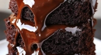 Super Moist Chocolate Cake with Chocolate Ganache 3