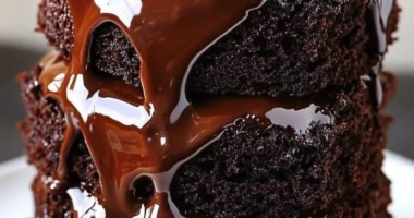 Super Moist Chocolate Cake with Chocolate Ganache 1