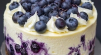 No-Bake Blueberry Vanilla Cheesecake Cupcakes 3