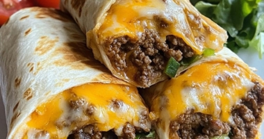 Cheeseburger Wraps Recipe: A Portable Twist on a Classic! 1