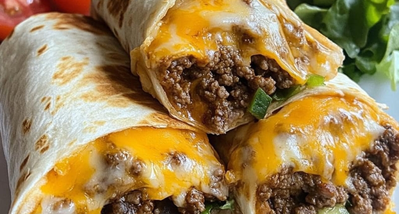 Cheeseburger Wraps Recipe: A Portable Twist on a Classic! 1