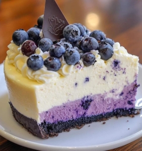 No-Bake Blueberry Vanilla Cheesecake Cupcakes 5