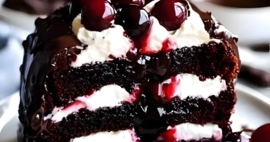 Elegant Chocolate Forest Cake 25