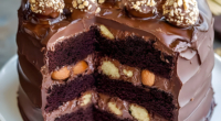 Ferrero Rocher Cake: A Luxurious Chocolate and Hazelnut Indulgence 3