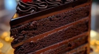 Decadent Dark Chocolate Layer Cake Recipe: Pure Chocolate Bliss 3