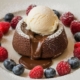 Chocolate Cookie Dough Lava Cake 10