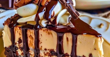 Gooey Chocolate Hazelnut Caramel Cake Roll Recipe 1