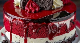 Red Velvet Oreo Cheesecake 29