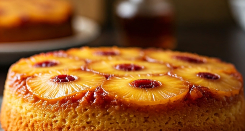 Pineapple Upside-Down Cake: A Classic Dessert with a Sweet Twist 1