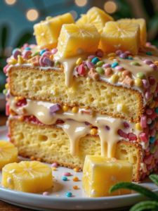 Pineapple Heaven Cake: A Tropical Delight 5