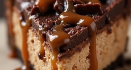 Caramel Chocolate Coffee Cheesecake 35